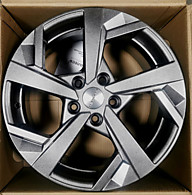 Khomen Wheels KHW1712       R17x7,0/5*114,3 ET45 D67.1 Grey
